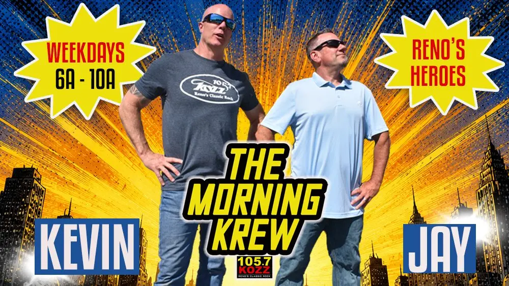 Renos Heroes - The Morning Krew - Kevin & Jay