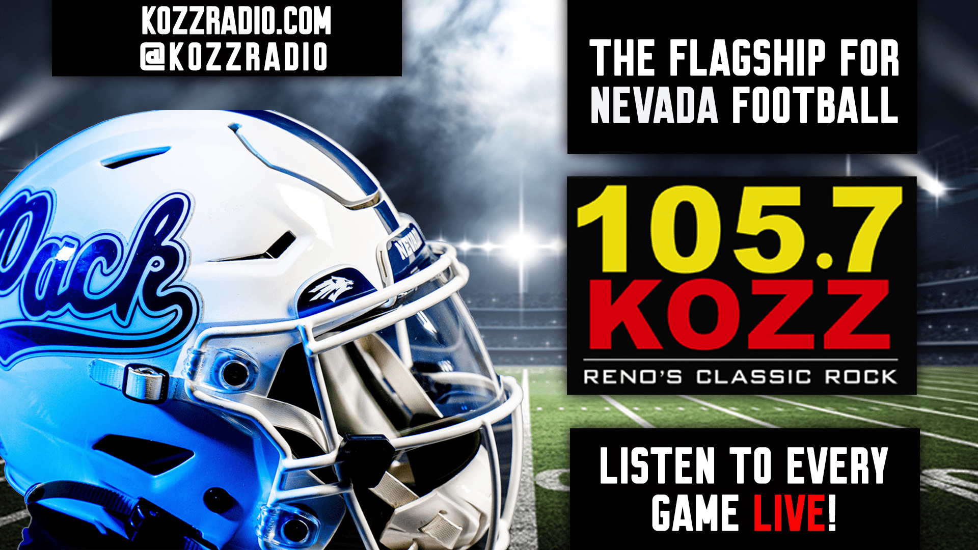 Flagship Football KOZZ Nevada Wolfpack