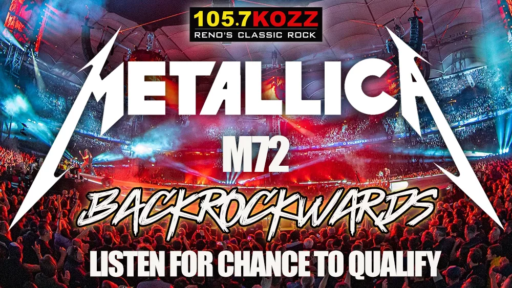 Metallica Backrockwards KOZZ