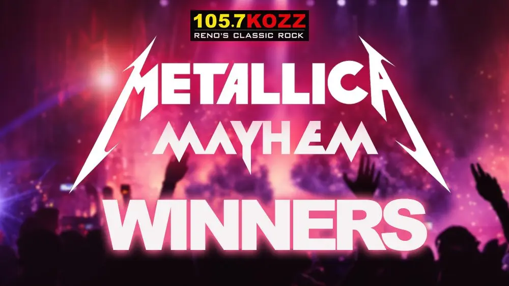 Metallica Mayhem Winners
