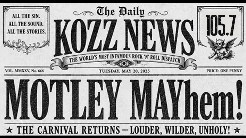 Motley Mayhem Newspaper Slider