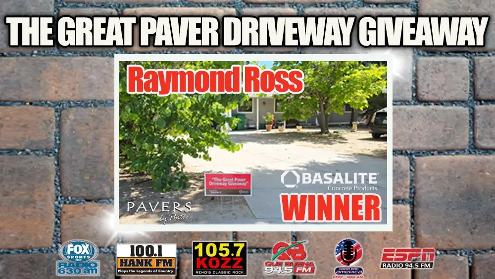 Great Paver Driveway Giveaway WInner Pic