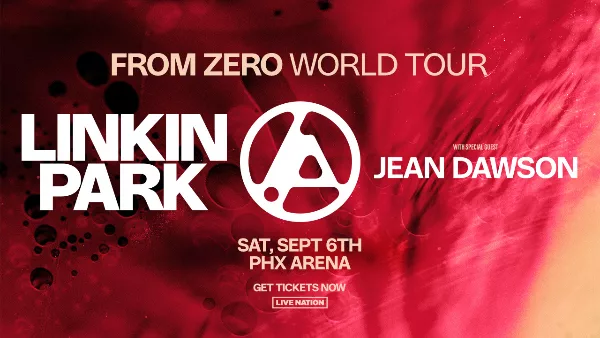 Linkin Park Updated Tour Poster 2025 PHX Arena
