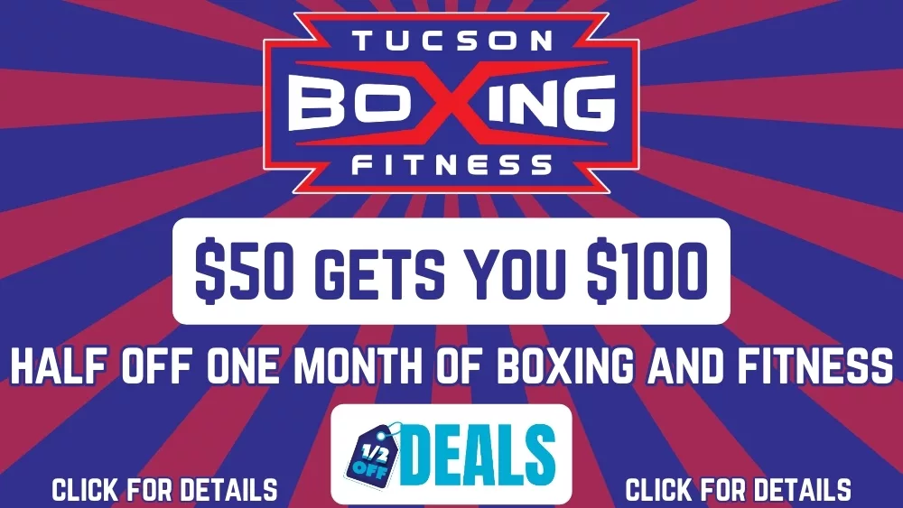 Tucson Boxing Half Price Fridays Deal 1000x563