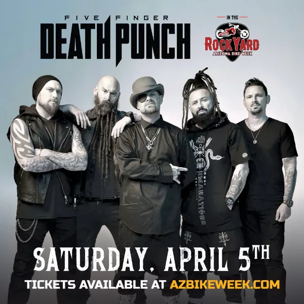 5 Finger Death Punch Bike Week 2025