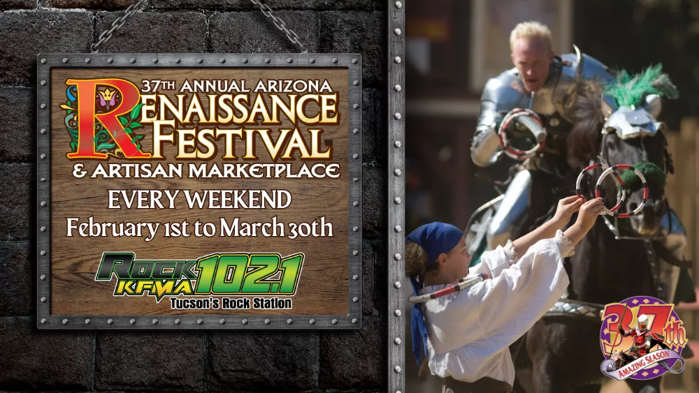 37th Annual Arizona Renaissance Festival & Artisan Marketplace.