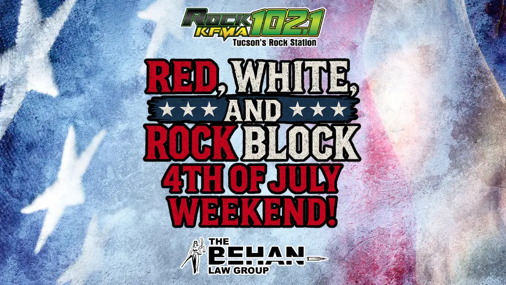 KFMA Red White and Rock Block Weekend- Click to learn more