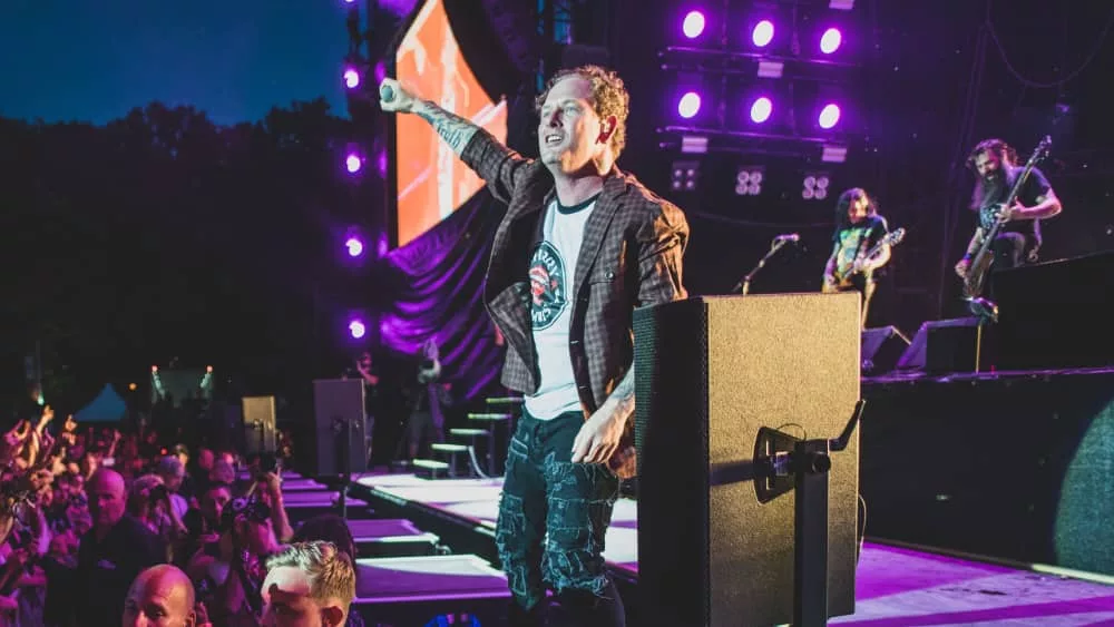Corey Taylor (Stone Sour and Slipknot) performs in concert at Rock im Park festival on June 2^ 2018 in Nuremberg^ Germany