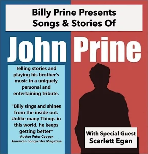 Billy Prine presents songs & stories of John Prine