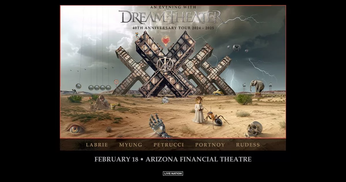 Dream Theater 40th Anniversary Tour Phoenix