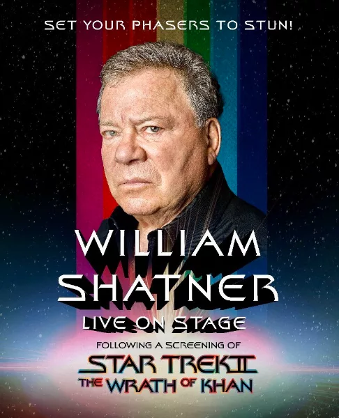 William Shatner Live On Stage with Star Trek II: The Wrath of Khan