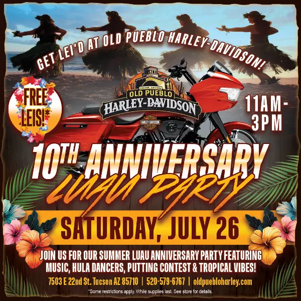 Harley Davidson Luau Party