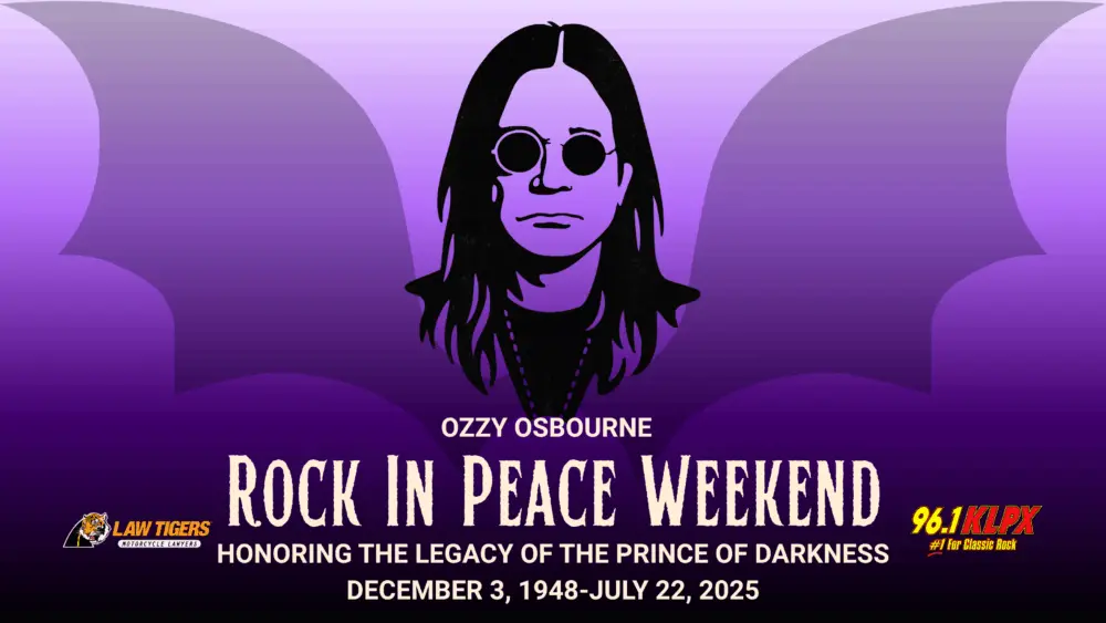 Rock In Peace Weekend- Honoring the Legacy of the Prince of Darkness. Click to learn more.