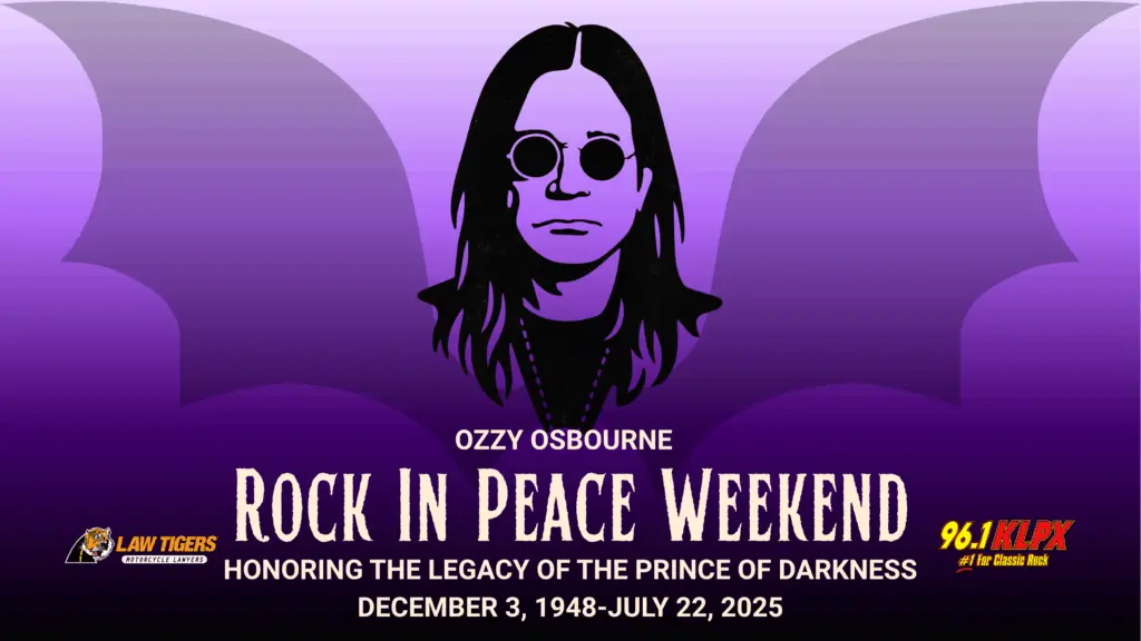 Rock In Peace Weekend- Honoring the Legacy of the Prince of Darkness. Click to learn more.