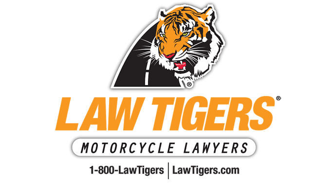 The Law Tigers logo representing motorcycle accident attorneys in Tucson