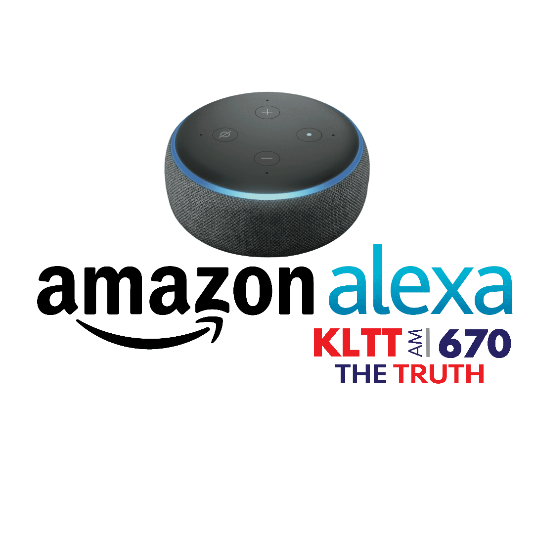 ALEXA Play KLTT! Use the KLTT voice skill to listen to KLTT on your Alexa speaker