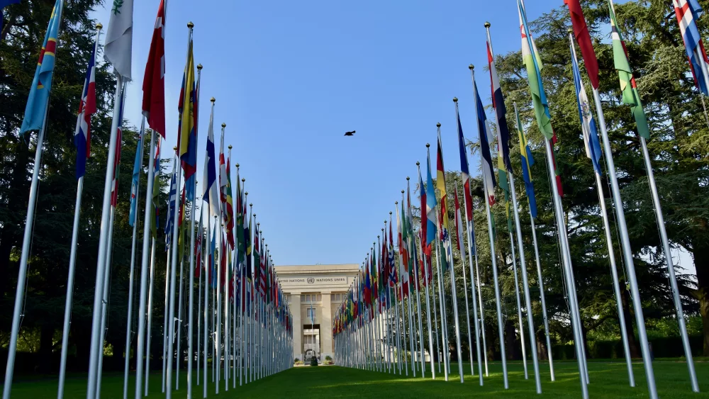 Ank gsx, CC BY-SA 4.0 , via Wikimedia Commons / https://upload.wikimedia.org/wikipedia/commons/d/de/United_Nations_Building%2C_Geneva_%28Ank_Kumar%29_08.jpg