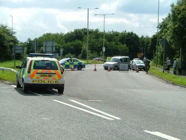 Nicholas Mutton / Great police parking / https://upload.wikimedia.org/wikipedia/commons/1/15/Great_police_parking_-_geograph.org.uk_-_502934.jpg