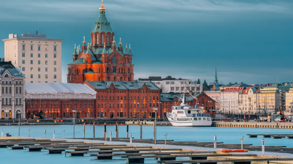 helsinki-finland-kanavaranta-street-with-uspenski-cathedral-in