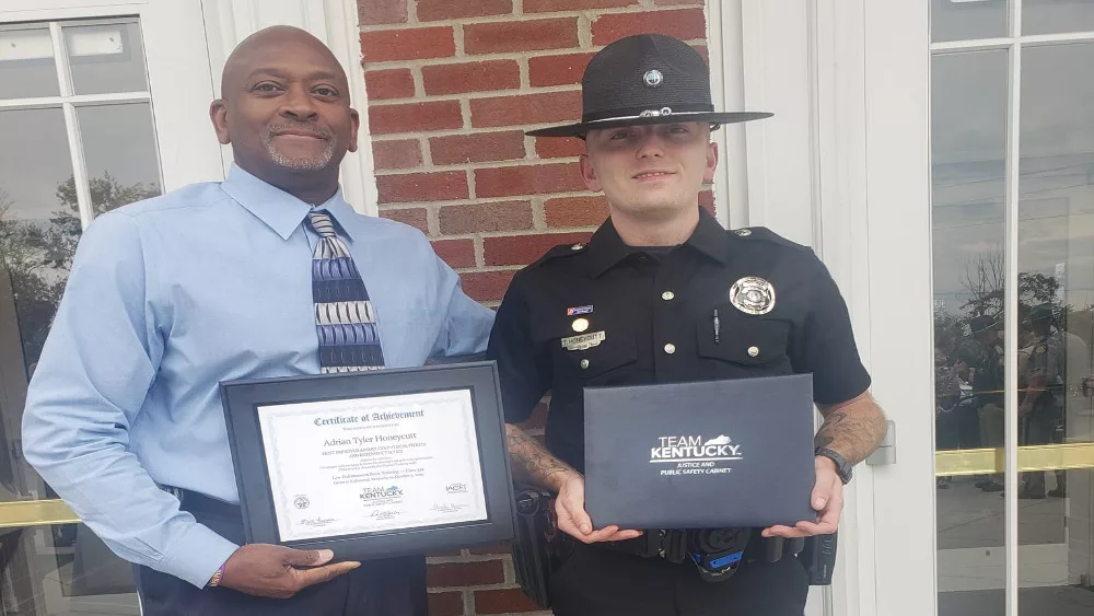 Guthrie Officer Graduates from Police Academy WEKT Ham Broadcasting