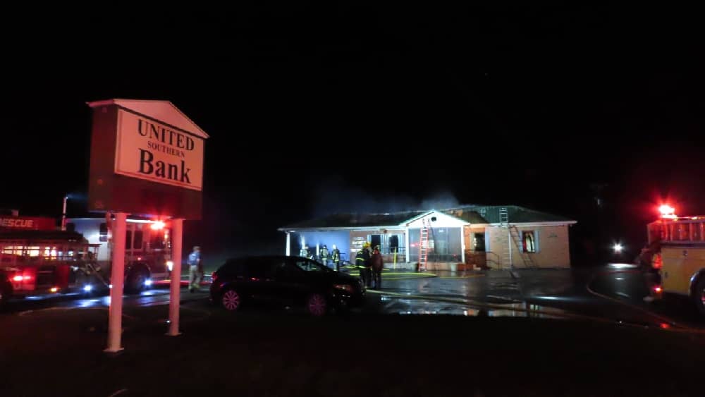 Clifty Bank Severely Damaged In Fire | WEKT - Ham Broadcasting, Inc