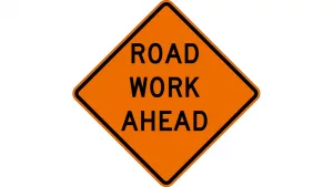road-work-ahead