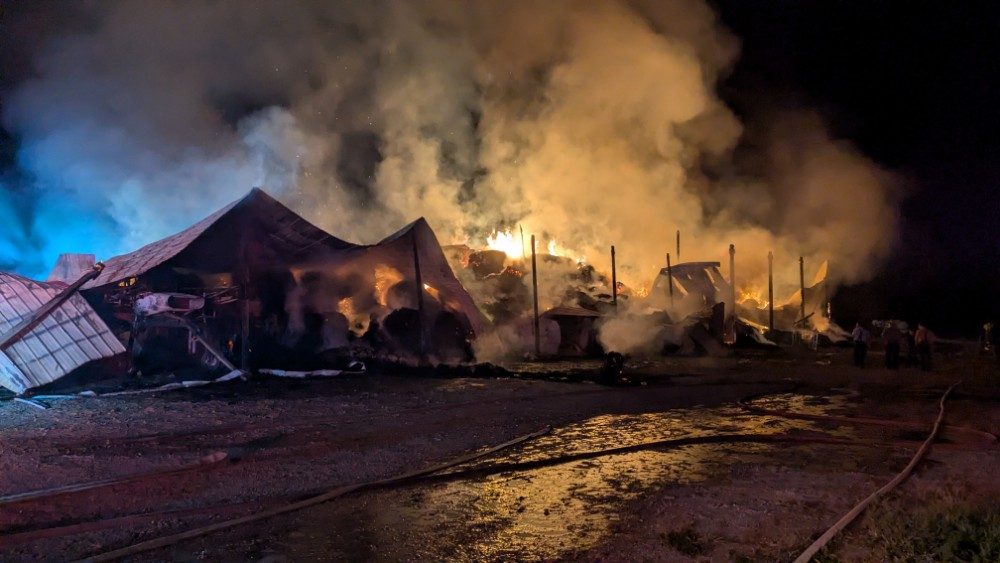 Barn Destroyed In Todd County Fire | WEKT - Ham Broadcasting, Inc