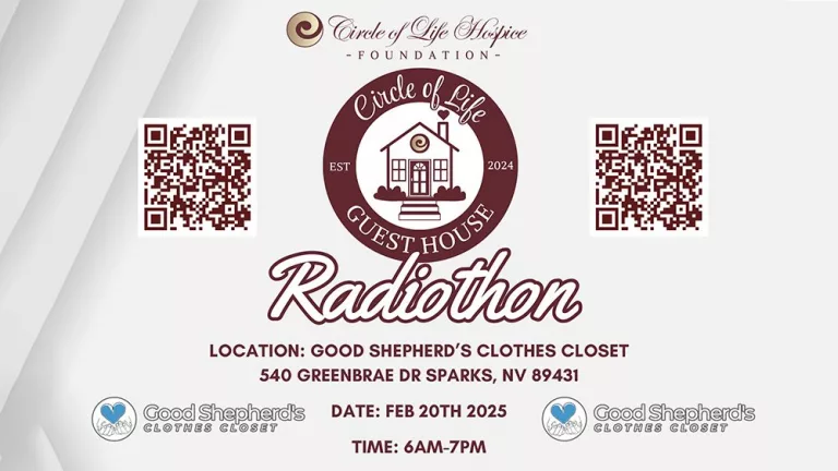 Circle of life radiothon informational flyer