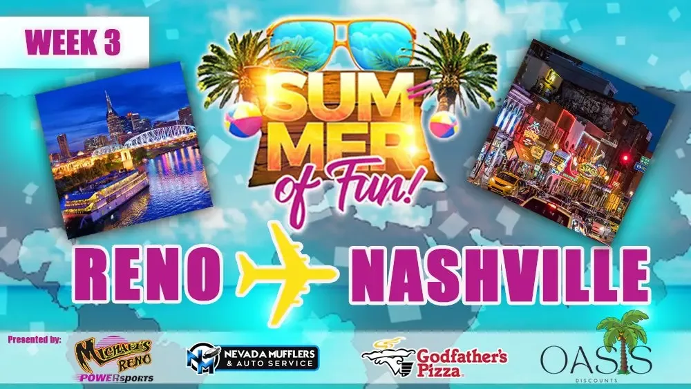 Reno to Nashville Week 3 Summer of Fun