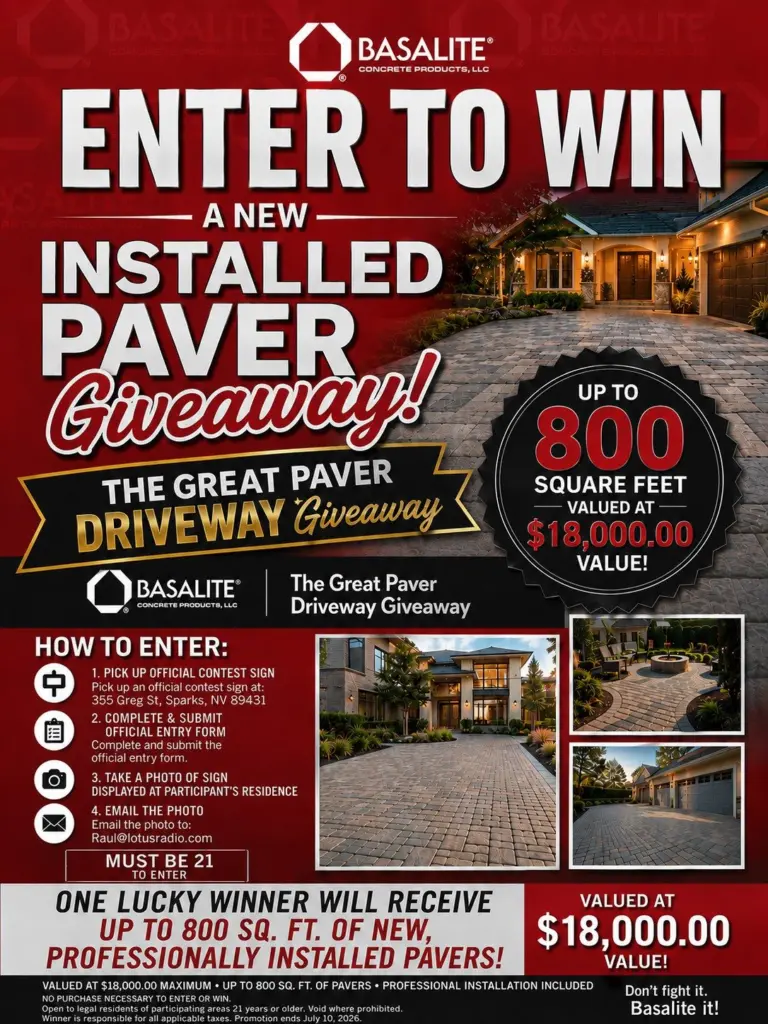 Great Paver Driveway Giveaway