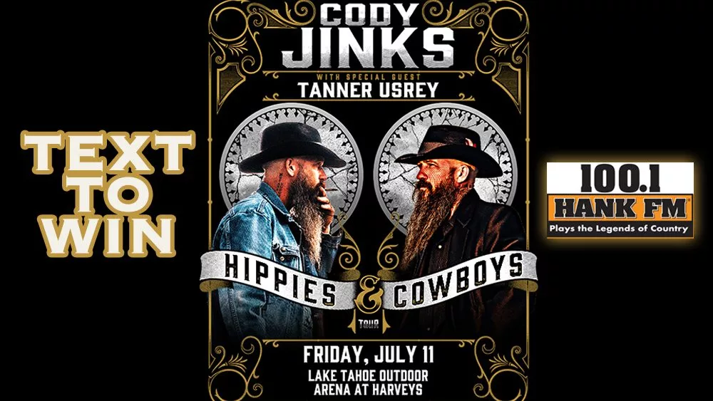 Cody Jinks Text to Win