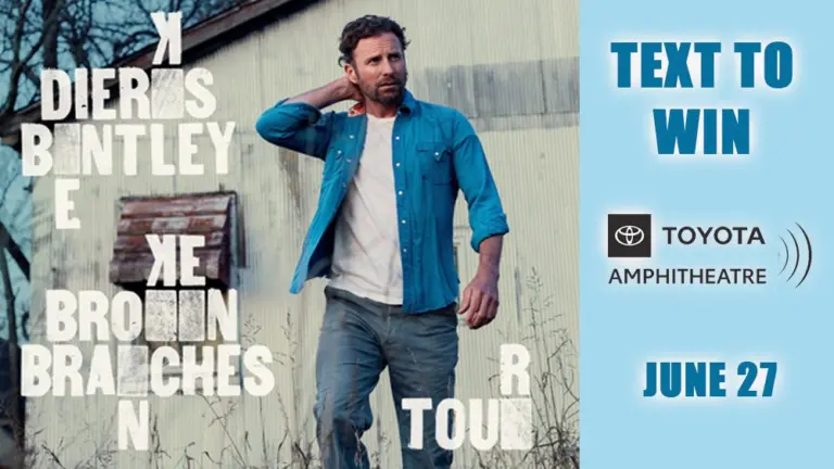 Dierks Bentley - TExt to Win - June 27 Wheatland CA