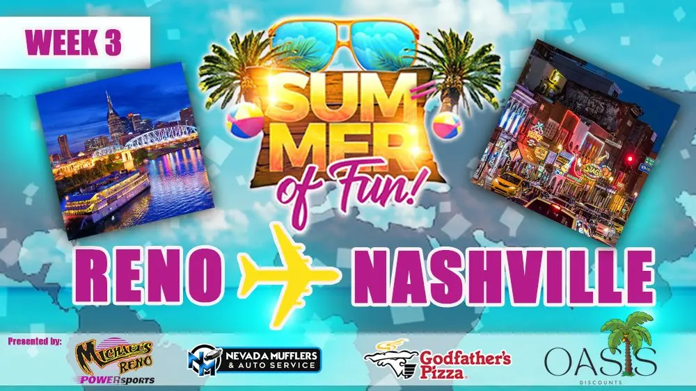 Reno to Nashville Week 3 Summer of Fun