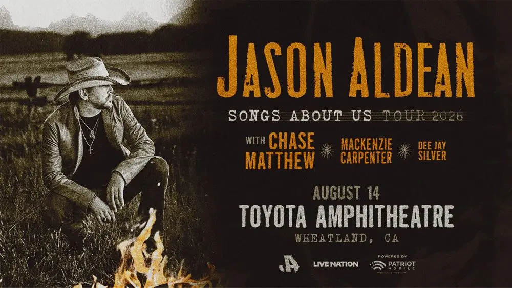 Jason Aldean 8/14/26 - Toyota Amphitheater