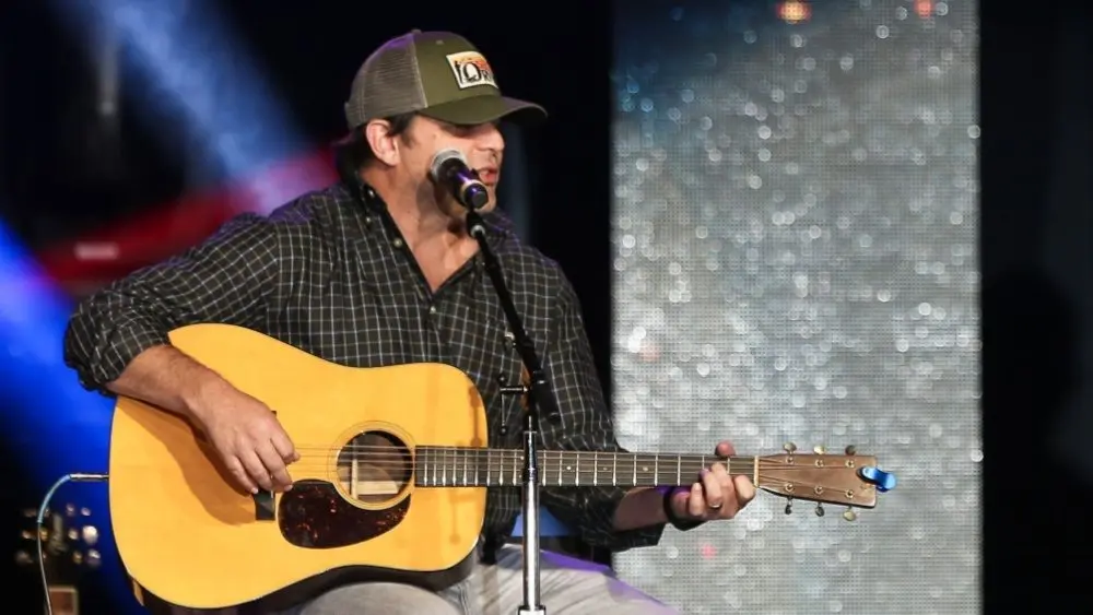 Rhett Akins at the ACM Stories^ Songs & Stars at the Marquee Ballroom at the MGM Grand Hotel & Casino on April 5^ 2019 in Las Vegas^ Nevada.