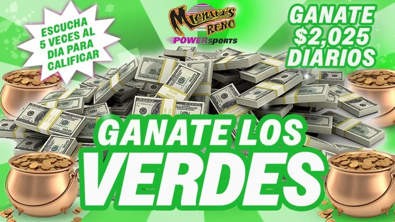 GANATE LOS VERDES - $2025 diarios en la Que Buena