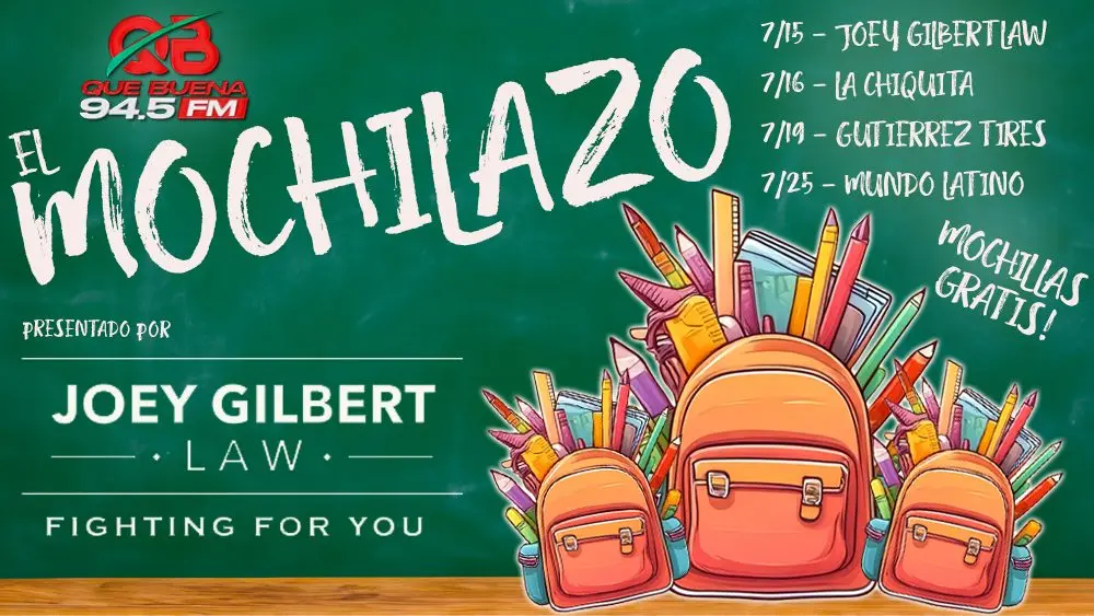 Mochilazo 2025 - back pack giveaway