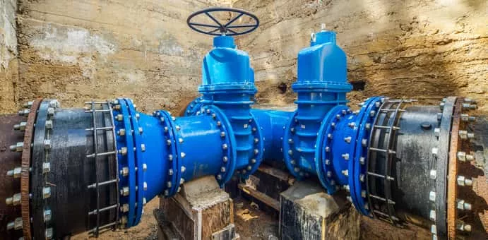 underground-water-supply-system-large-valves