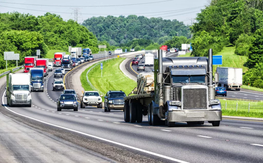 late-spring-traffic-on-interstate-highway-11