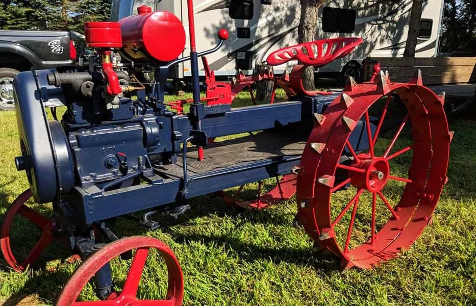 Antique tractor