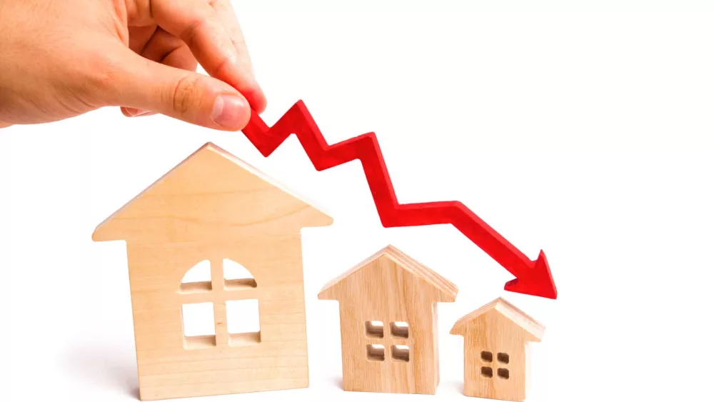 real estate down