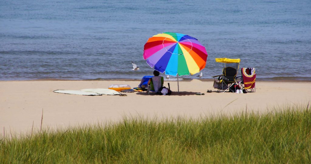 Beach umbrella