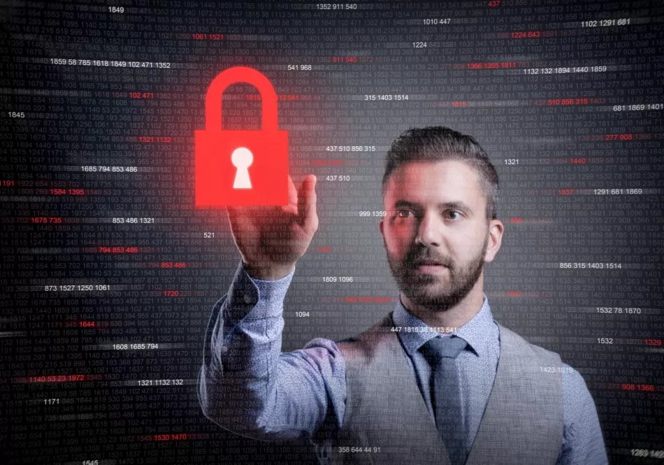 businessman-showing-virtual-security