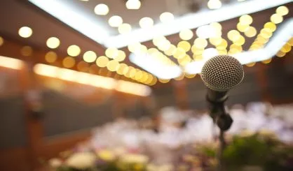 close-up-of-microphone-in-concert-hall-or-conference-room