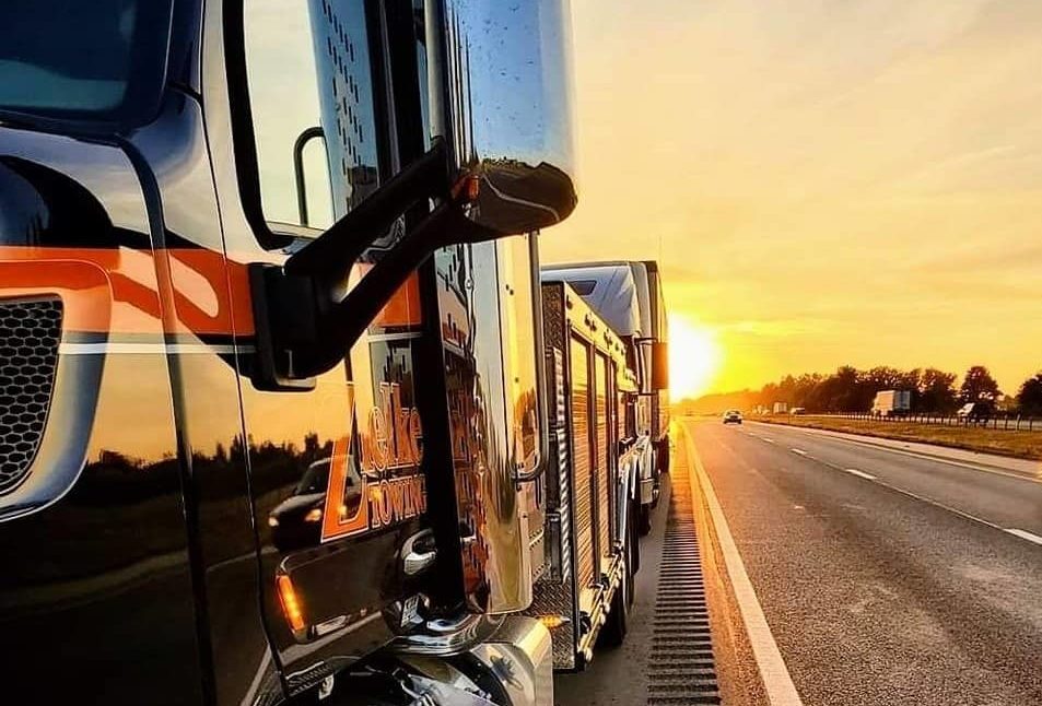 zielke truck sunset