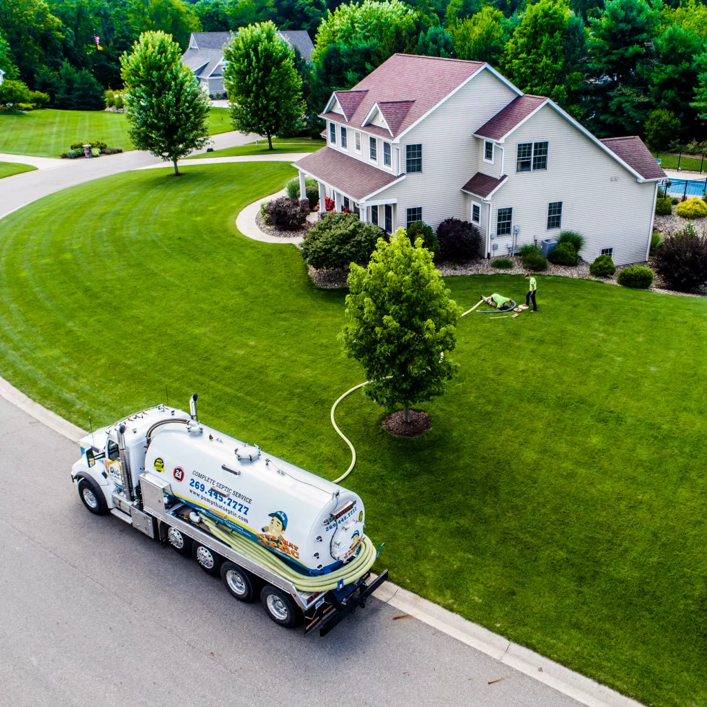 septic pump truck