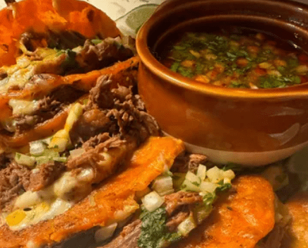 Birria tacos