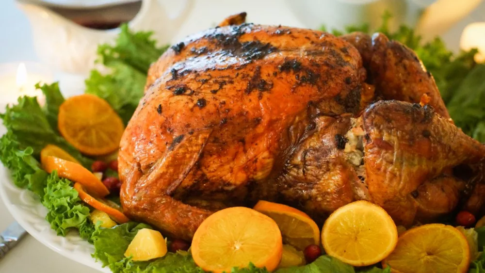 turkey-with-leaves-and-oranges-for-christmas-and-thanksgiving