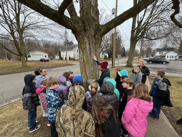 Buchanan elementary students taking part in annual tradition with Maple Syrup Camp