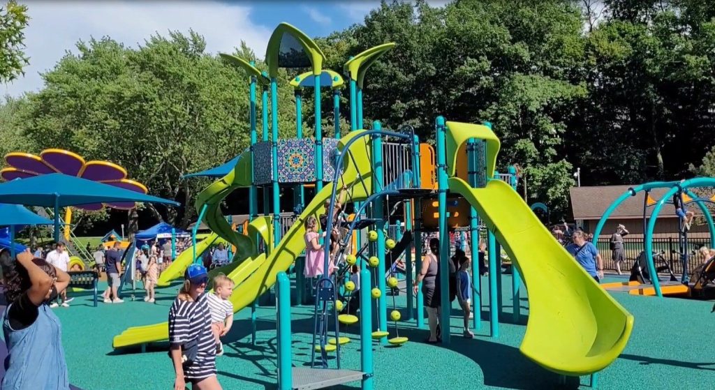 Grand opening held for new Kaleidoscope Playground at Kiwanis Park